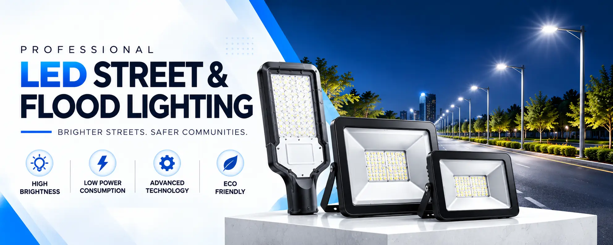 Explore Electronics Professional LED Street & Flood Lighting